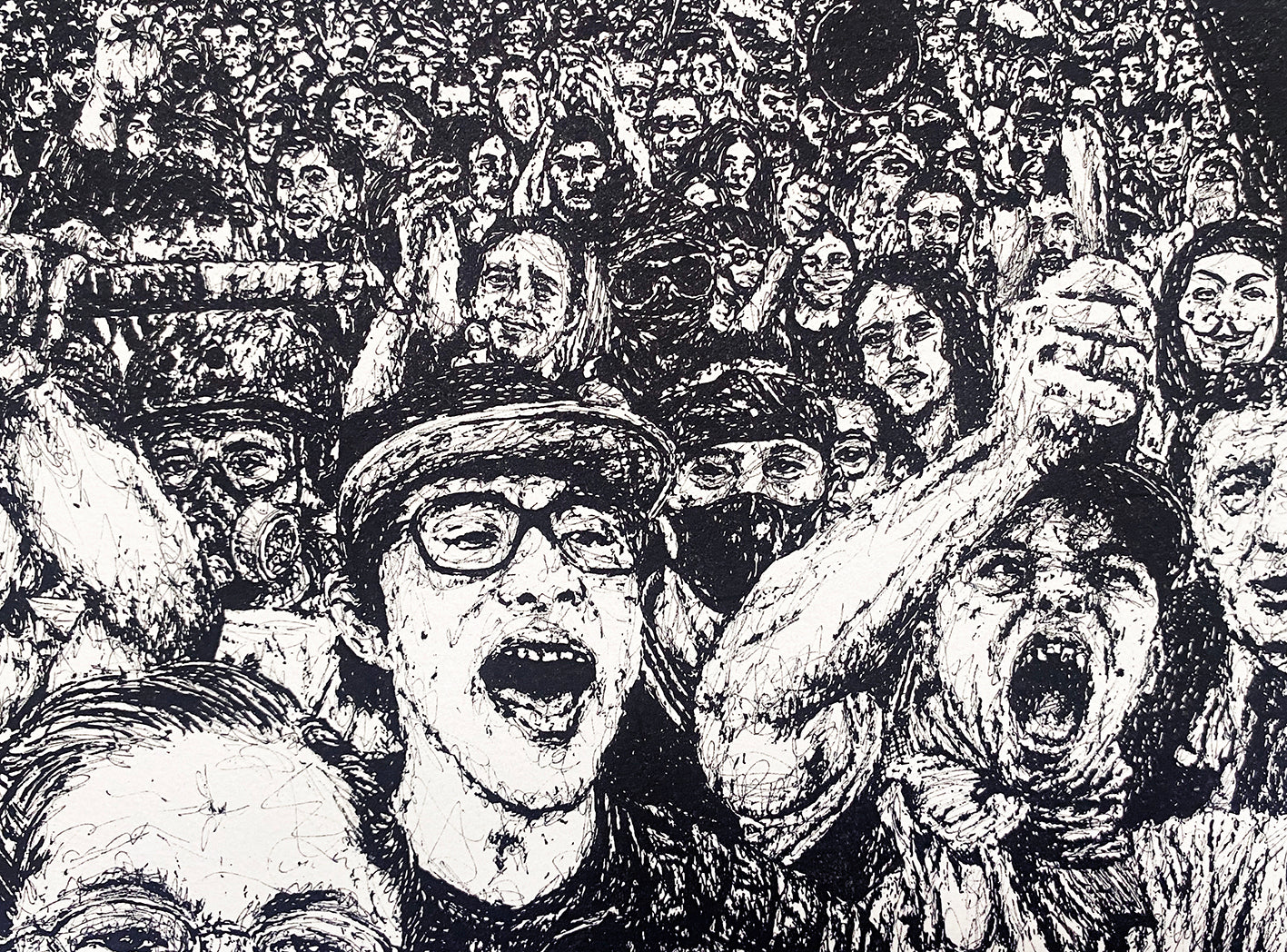 Prints with Purpose: Simon Butler 'Protest' (AP)