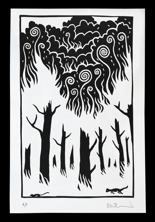Stanley Donwood- Ashes From Ashes II
