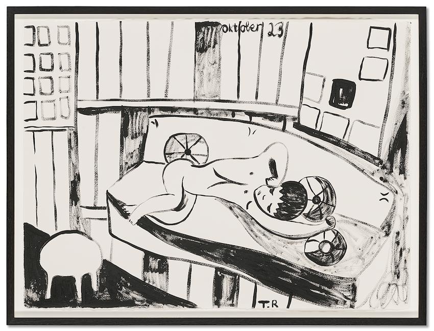 Tal R, 'Afternoon Sleep'