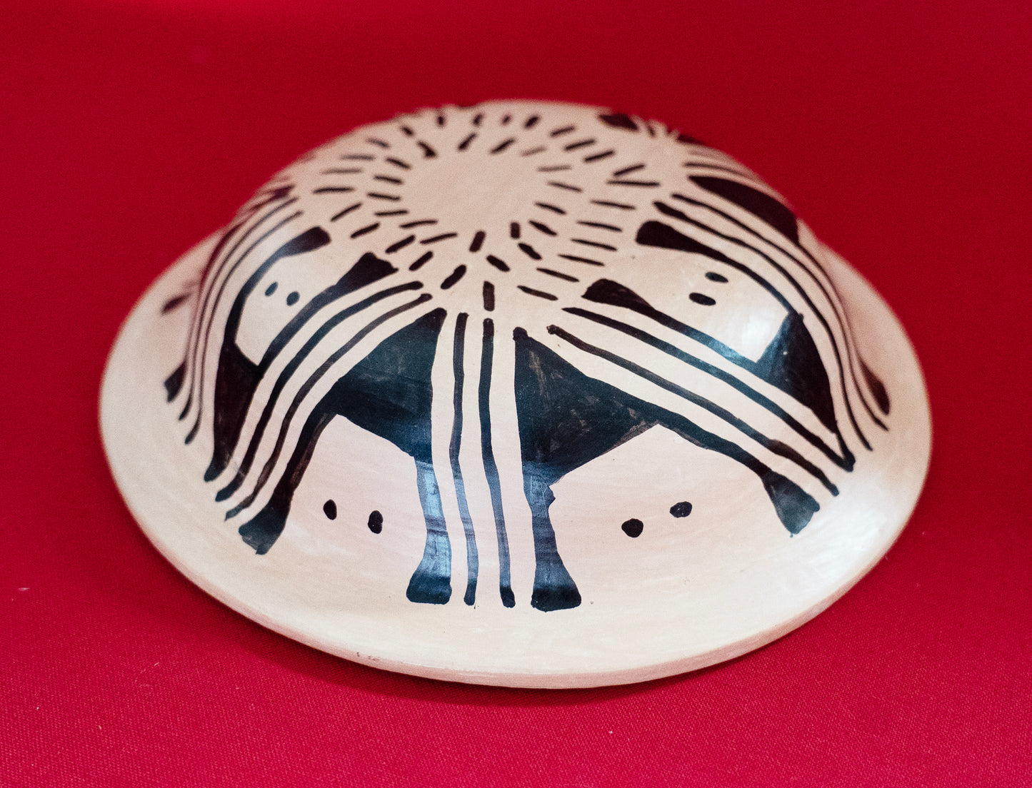 Etched Bowl by Indigenous artisans of the Upper Xingu territory