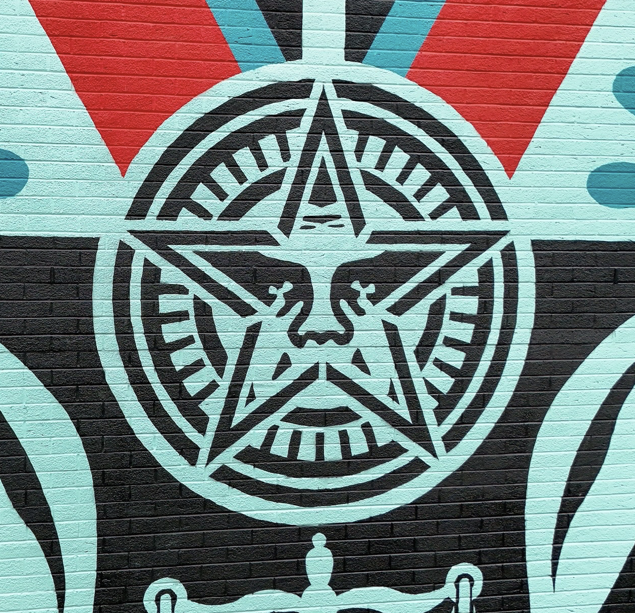 Shepard Fairey- Rise Above Earth Justice Mural