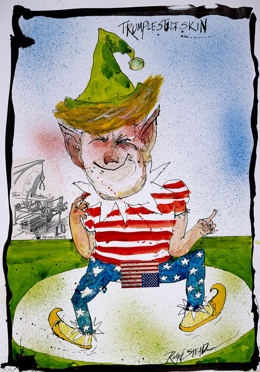 Ralph Steadman 'Trumplestiltskin'