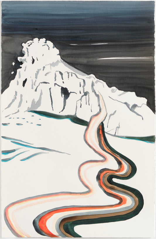 John Kørner, 'Glacier at Night'