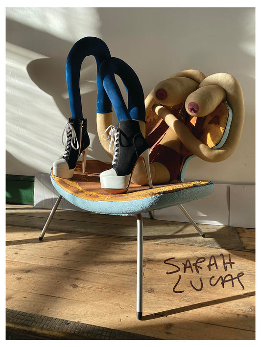 Sarah Lucas- Cool Chick Baby (signed)