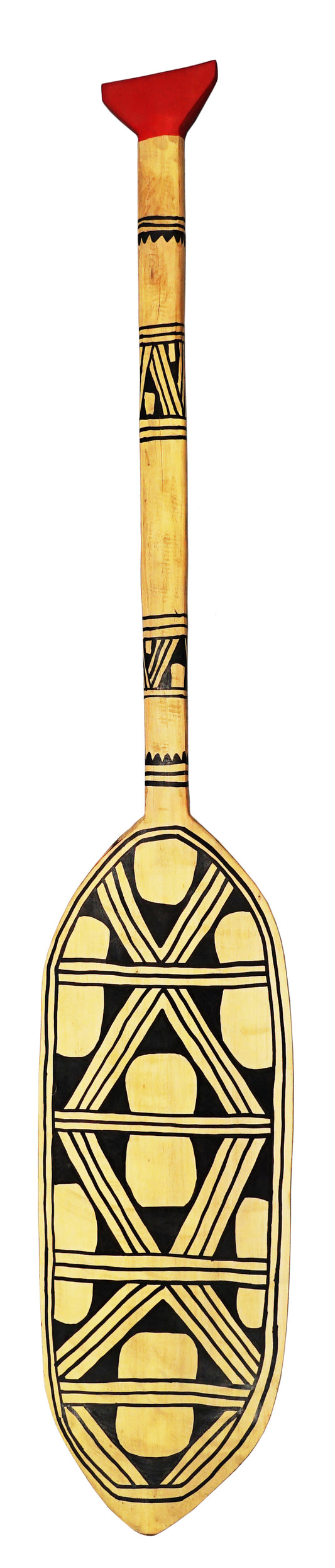 Wooden Oar by Indigenous artisans of the Upper Xingu territory