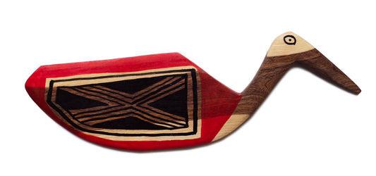 Wooden Bird by Indigenous artisans of the Upper Xingu territory