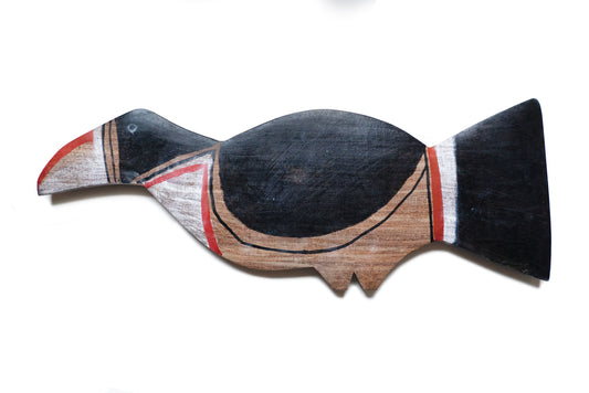 Wooden Toucan by Indigenous artisans of the Upper Xingu territory