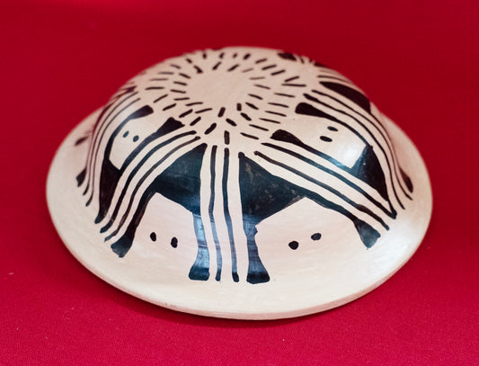 Etched Bowl by Indigenous artisans of the Upper Xingu territory