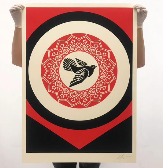 SOLD OUT // Shepard Fairey- Rise from the Ashes (Black)